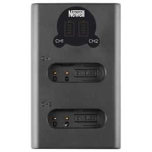 Ładowarka do aparatu Newell Ładowarka dwukanałowa Newell DL-USB-C do akumulatorów EN-EL23