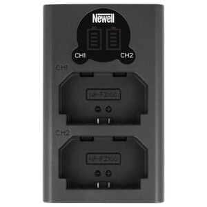 Ładowarka do aparatu Newell Ładowarka dwukanałowa Newell DL-USB-C do akumulatorów NP-FZ100