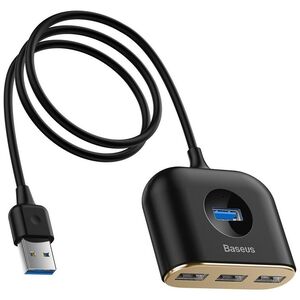 HUB USB Baseus Square 4x USB-A 3.0 (CAHUB-AY01)