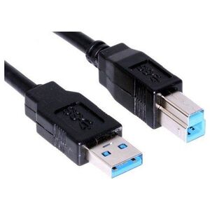 Kabel USB PremiumCord USB-A - USB-B 2 m Czarny (ku3ab2bk)