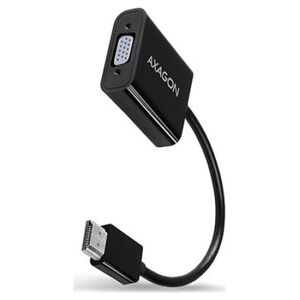 Adapter AV Axagon HDMI - D-Sub (VGA) czarny (RVH-VGAN)