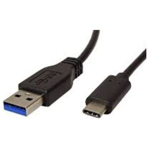 Kabel USB Neutralle USB-A - USB-C 1 m Czarny