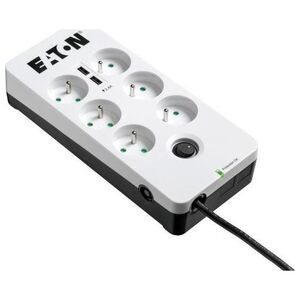 Listwa zasilająca Eaton Protection Box przeciwprzepięciowa 6 gniazd 1 m biała (PB6UF)