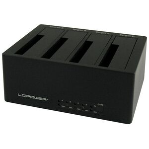 Stacja dokująca LC-Power 2.5"/3.5" SATA - USB 3.2 Gen1/eSATA (LC-DOCK-U3-4B)