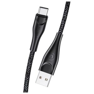 Kabel USB Usams USB-A - USB-C 1 m Czarny (63794-uniw)