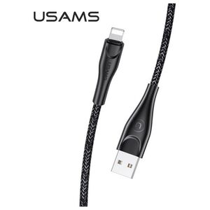 Kabel USB Usams USB-A - Lightning 1 m Czarny (63788-uniw)