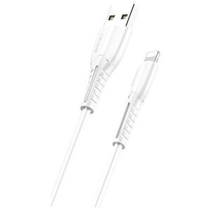 Kabel USB Usams USB-A - Lightning 1 m Biały (63867-uniw)