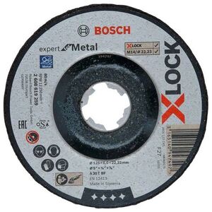 Bosch tarcza tnąca wygięta Expert for Metal T27 XLOCK 125x22.23mm (2.608.619.259)