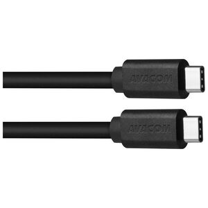Kabel USB Avacom USB-C - USB-C 1 m Czarny (DCUS-TPCC-P10B)