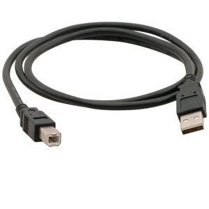 Kabel USB C-Tech USB-A - USB-B 1.8 m Czarny (CB-USB2AB-18-B)