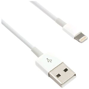 Kabel USB C-Tech USB-A - Lightning 2 m Biały (CB-APL-20W)
