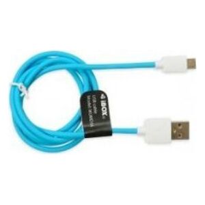Kabel USB iBOX USB-A - microUSB 1 m Niebieski (IKUMD3A)