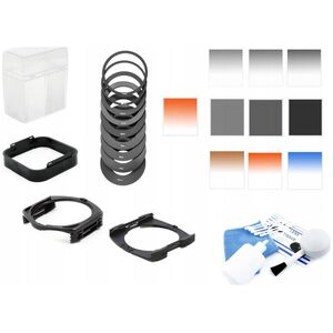 Filtr Massa ZESTAW typu COKIN P 28w1 Uchwyty Filtry Adaptery Pudełko Zestaw Czyszczący