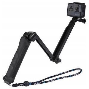 Puluz Uchwyt Trójramienny Grip Monopod Do Gopro /sjcam / Xiaomi