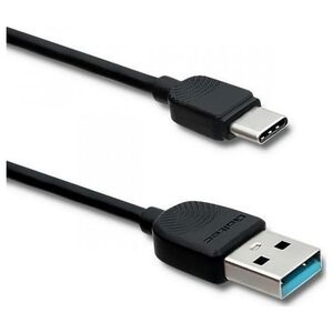 Kabel USB Qoltec USB-A - USB-C 1.2 m Czarny (50391)