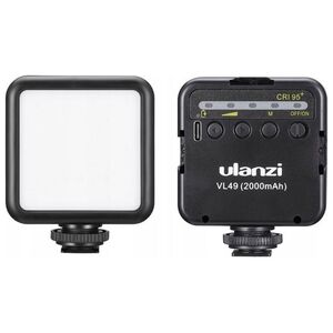 Ulanzi Lampa Diodowa Led 49 2000 Mah Ulanzi Vl49 Do Gimbala / Aparatu / Kamery / Telefonu