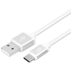 Kabel USB TB Print USB-A - USB-C 2 m Srebrny (AKTBXKUCSBA200V)
