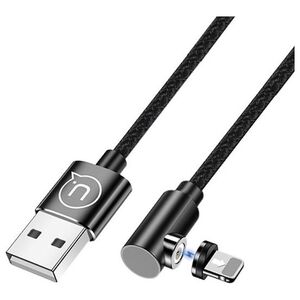 Kabel USB Usams USB-A - Lightning 1 m Czarny (63288)