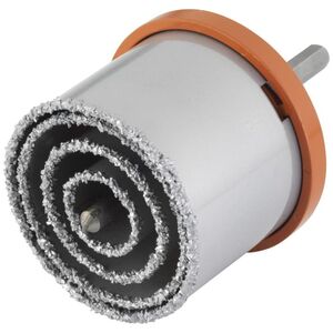 Wolfcraft Zestaw otwornic 33, 53, 73, 83 mm Wolfcraft - z nasypem z węglików spiekanych