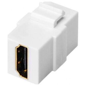 Adapter AV Alantec HDMI - HDMI biały (MKA-HDMI-B)
