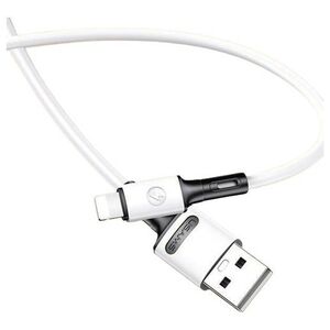 Kabel USB Usams USB-A - Lightning 1 m Biały (69865-uniw)