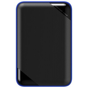 Dysk zewnętrzny HDD Silicon Power A62 Game Drive 1TB Czarno-niebieski (SP010TBPHD62SS3B)
