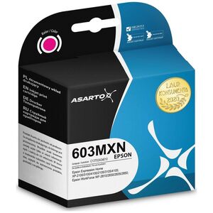 Tusz Asarto Tusz Asarto do Epson 603MXN | C13T03A34010 | 350 str. | magenta