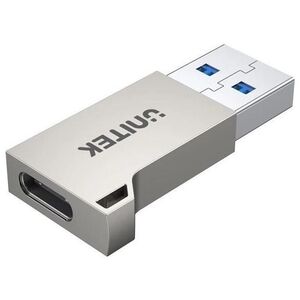 Adapter USB Unitek USB-C - USB Srebrny  (A1034NI)