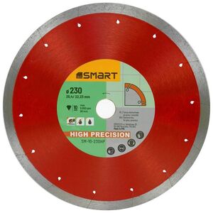 Smart tarcza diamentowa high precision 230mm SM-10-230HP