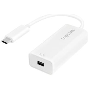 Adapter USB LogiLink UA0360 USB-C - DisplayPort Mini Biały  (UA0360)