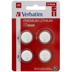 Verbatim Bateria CR2025 4 szt.