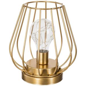 Lampa stołowa Atmosphera Druciana lampka LED z żarówką 17 cm
