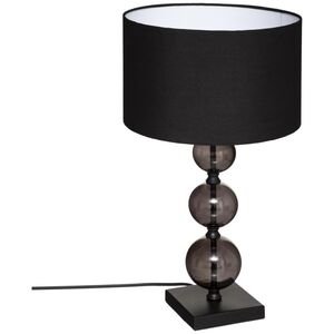 Lampa stołowa Atmosphera Szklana lampka nocna Alma 52 cm