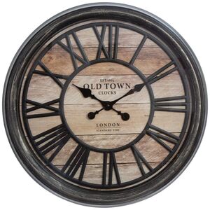 Atmosphera Zegar ścienny 3D Old Town 50 cm