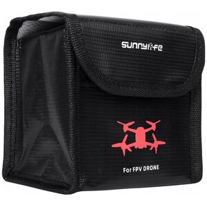 SunnyLife Futerał Etui 2x Bateria Dji Fpv Combo Ognioodporny