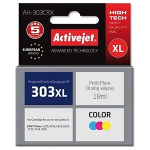 Tusz Activejet Tusz Activejet AH-303CRX (zamiennik HP 303XL T6N03AE| Premium| 18ml| kolor)