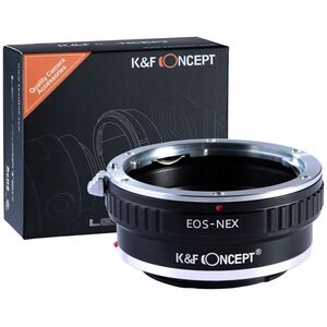 Kf Adapter K&f Do Sony E Nex Na Canon Eos Ef Kf06.069