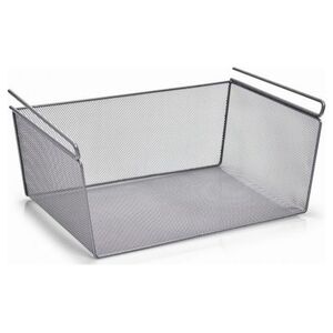 Zeller Półka pod półkę, 26x19x42.5cm, kol. srebrny