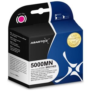Tusz Asarto Tusz Asarto do Brother 5000MN | BT5000M | 100ml | magenta