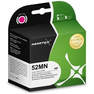 Tusz Asarto Tusz Asarto do HP 52MN | M0H55AE | 100 ml | magenta