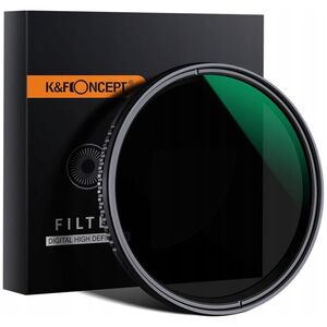Filtr K&F Filtr ND 58mm REGULOWANY szary FADER ND8-ND2000 KF () - 101381