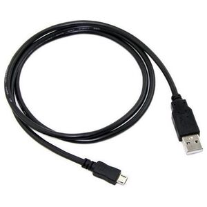 Kabel USB C-Tech USB-A - microUSB 1 m Czarny (CB-USB2M-10B)