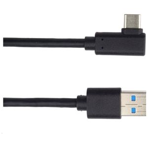Kabel USB PremiumCord USB-A - USB-C 2 m Czarny (ku31cz2bk)