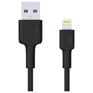 Kabel USB Aukey USB-A - Lightning 2 m Czarny (1_788898)
