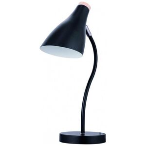 Lampka biurkowa Maxcom czarna  (MAXCOMML111TROMSO)