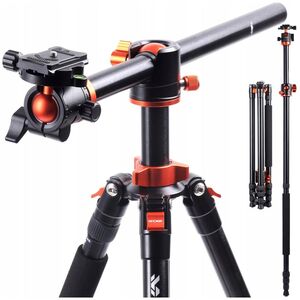 Monopod Kf Statyw Monopod K&f Aluminium 185 Cm Flat Lay Kf09.090