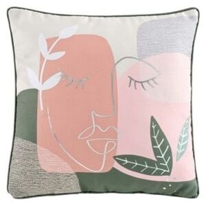 Douceur d`Interieur PODUSZKA DEKORACYJNA ARTY LINE - RÓŻOWA 40x40