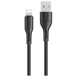 Kabel USB Usams USB-A - Lightning 1 m Czarny (SJ500USB01)