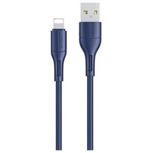 Kabel USB Usams USB-A - Lightning 1 m Niebieski (SJ500USB03)