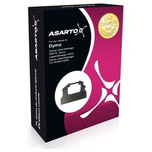 Asarto Taśma Asarto do DYMO D24/7/BK/W | S0720930 | black/white
